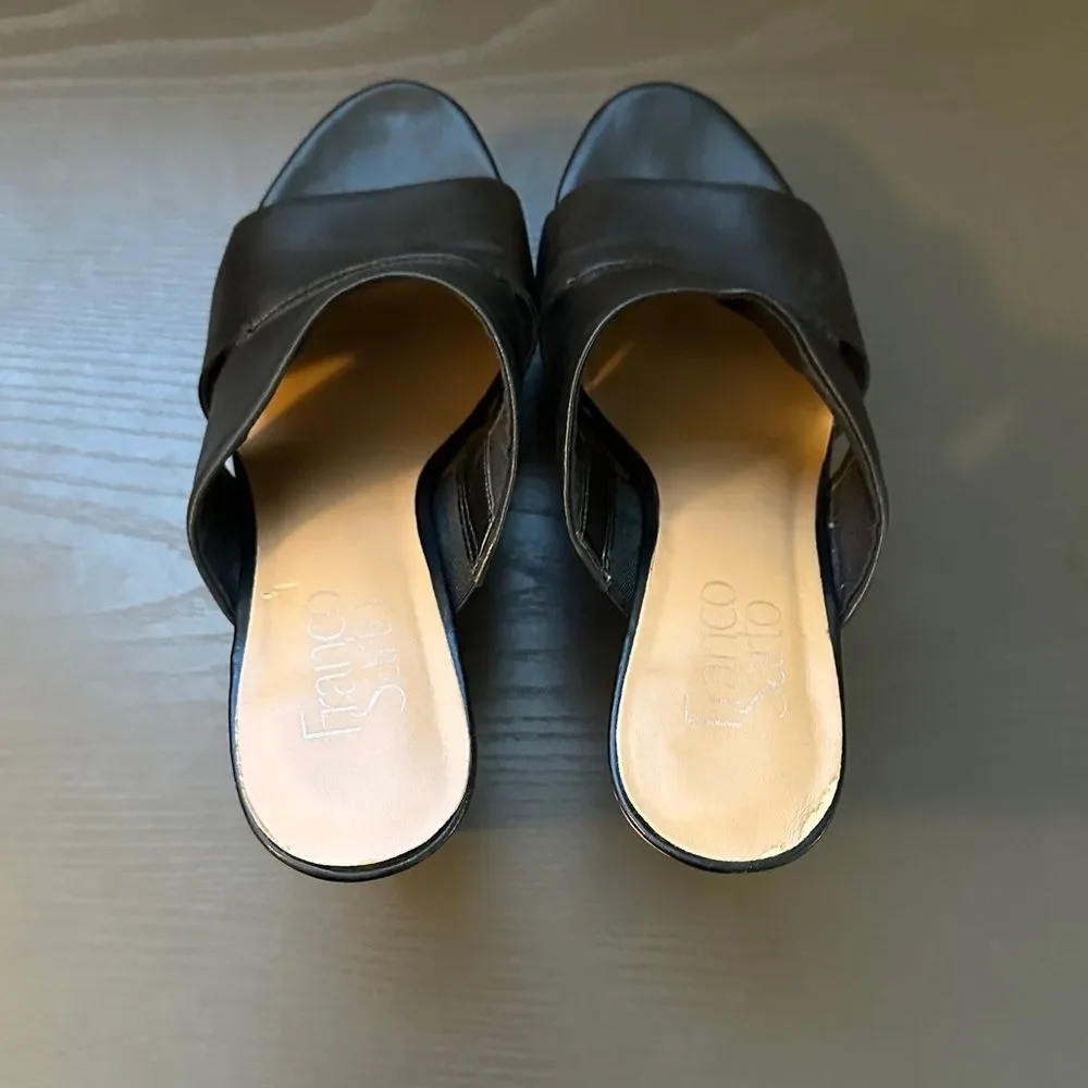 Franco Sarto Black Leather 4